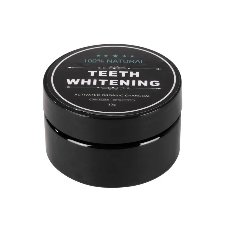 New 60g Tooth Whitening Powder Activated Coconut Charcoal Natural Teeth Whitening Charcoal Powder Tartar Stain Removal