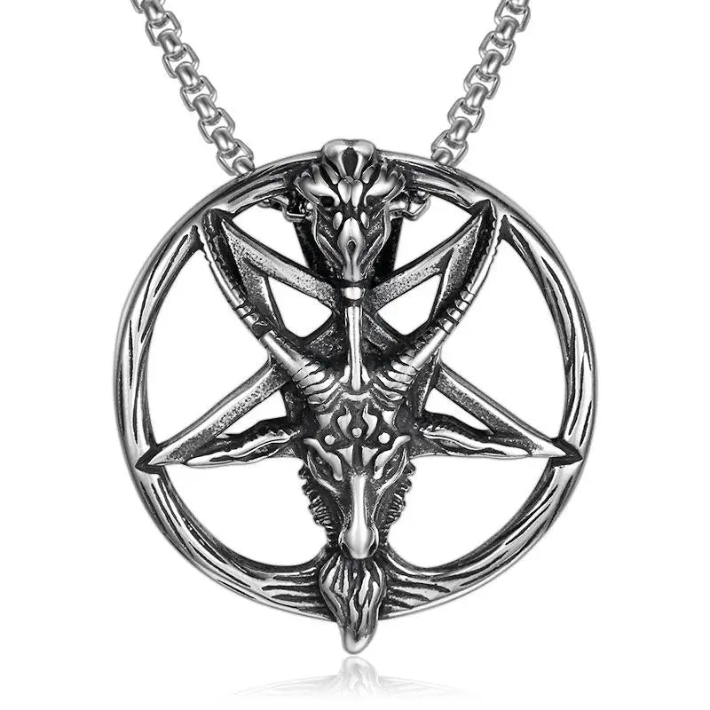 Quality Fashionable Medal Necklace Pendant Pirate Ship Compass Personality Men\'s Necklace Pendant Hip Hop Jewelry Trend Jewelry