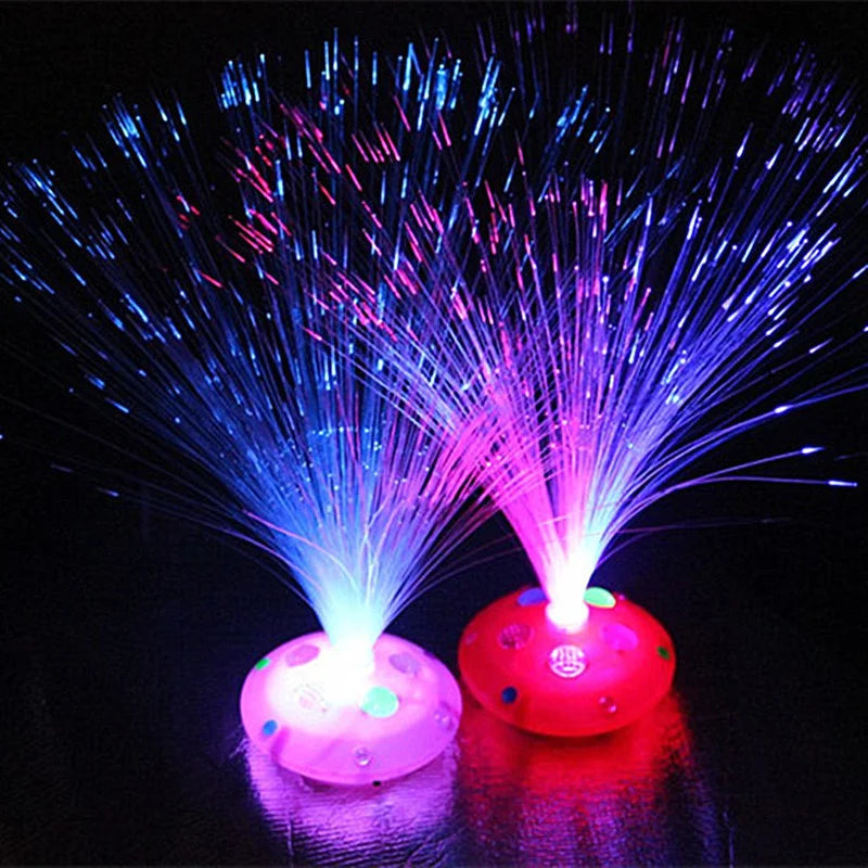 Colored LED Fiber Optic Light Night Lamp Holiday Christmas Wedding Decoration Stars Shine In The Dark Kids Toys Nighting Lamps