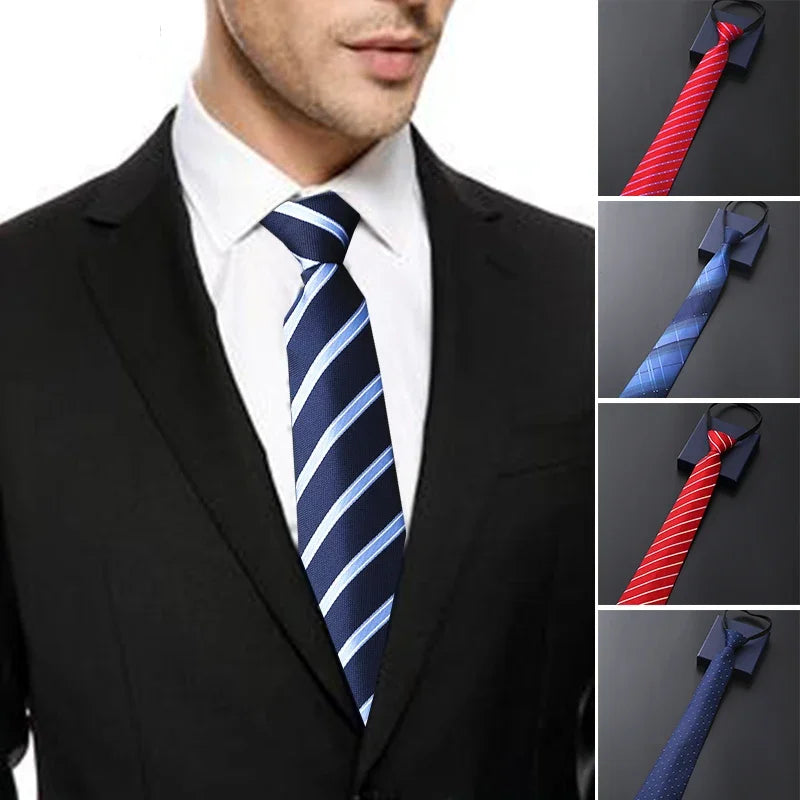 Men tie skinny 8cm ties for men Wedding dress necktie fashion plaid cravate business gravatas para homens slim shirt accessories