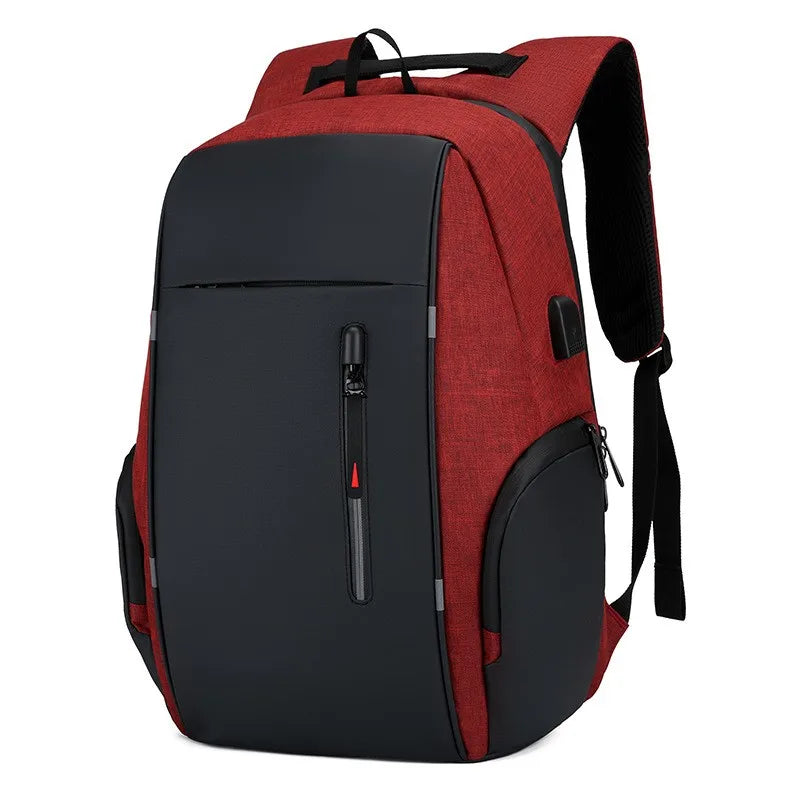 Backpack Men USB Charging Waterproof 15.6 Inch Laptop Casual Oxford Male Business Bag Mochila Computer Notebook Backpacks