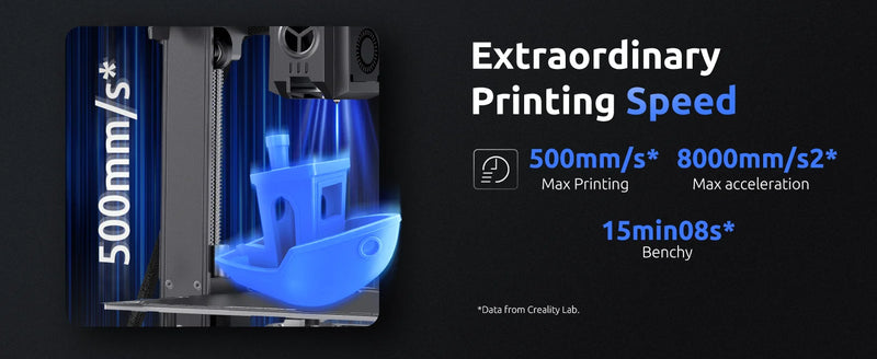 Creality Ender 3 V3 KE 3D Printer, 500mm/s High-Speed Printing, Print Size 8.66*8.66*9.84in, Free shipping from USA