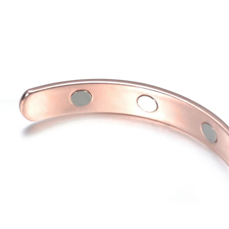 Pulsera magnética para terapia de artritis, brazalete energético, joyería para aliviar el dolor, metal biomagnético para mujeres y hombres