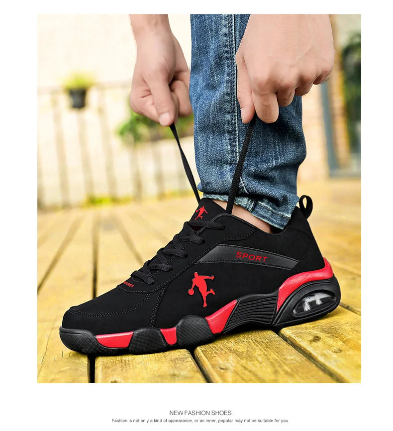 Men's Jogging Sneakers Running Shoes Outdoor Anti-skid Sports Fashion Men's Trainers  Athletic Walking Comfort Light Soft Spring