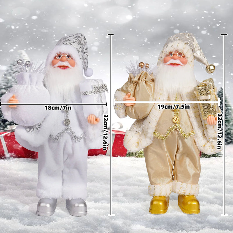 Santa Claus Doll Children Doll Xmas Gift Christmas Tree Decorations 2024 Navidad Home Party Supplies Xmas Ornaments