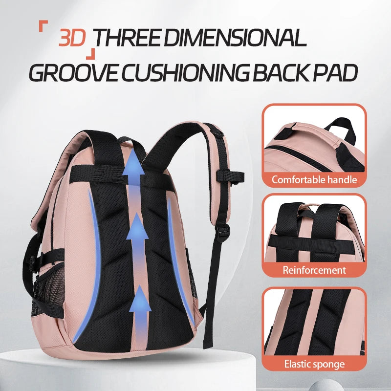 2024 New Children School Backpack for Girls Waterproof Large Travel Backpack Woman Fashion 15 Inch Laptop Backpacks Men Mochila