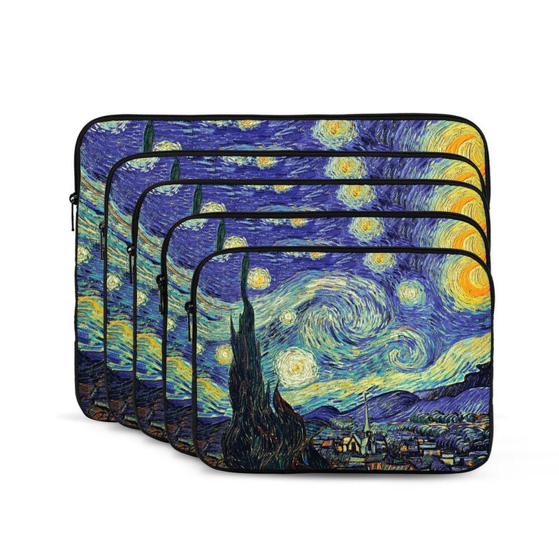 Funda a prueba de golpes para portátil Van Gogh de 12, 13, 15 y 17 pulgadas