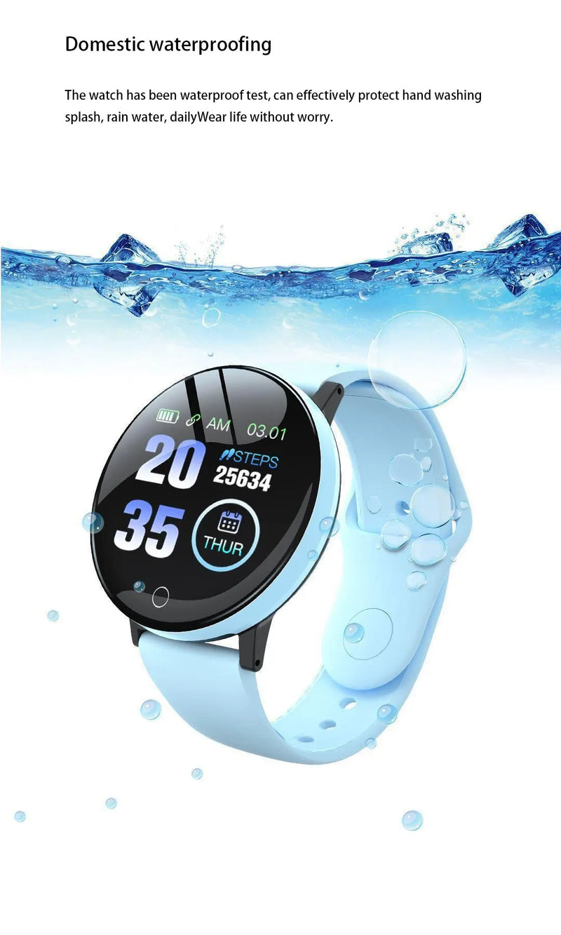 New D18 Smart Bracelet Real Step Count Fashion Alarm Clock Watch Bluetooth Music Fitness Tracker Sports Smartwatch Android Ios