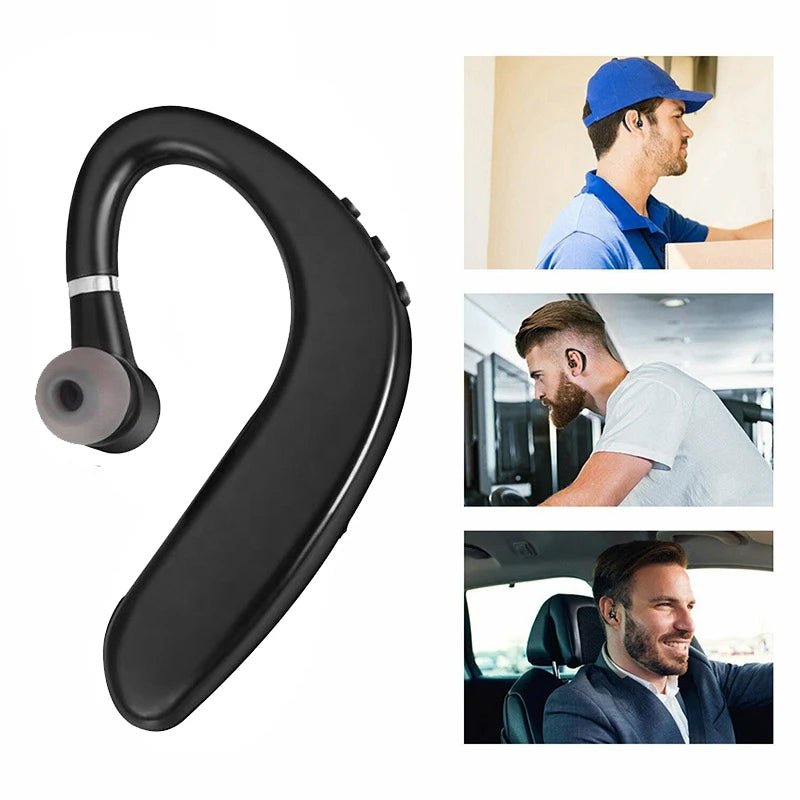 Auriculares V9 manos libres para negocios con Bluetooth y micrófono Auriculares inalámbricos con Bluetooth para conducción con reducción de ruido