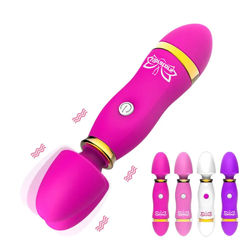 Female Vibrator G-Spot Vibrators For Women AV Wand Sex Toy Dildos Portable Sex Toys Powerful Vibrator Mini Clitoral Stimulator