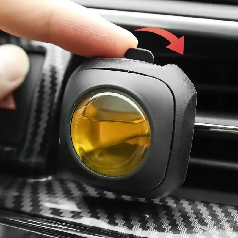 Clip de aromaterapia para salida de aire de coche con fragancia para eliminar olores del interior del coche con aceite esencial