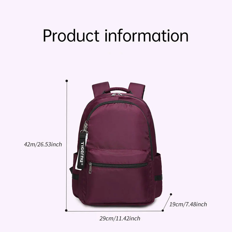 Mochila antirrobo informal para mujer de Tigernu, mochilas para estudiantes universitarios, mochilas para niñas adolescentes, mochilas escolares para mujer, mochilas de viaje