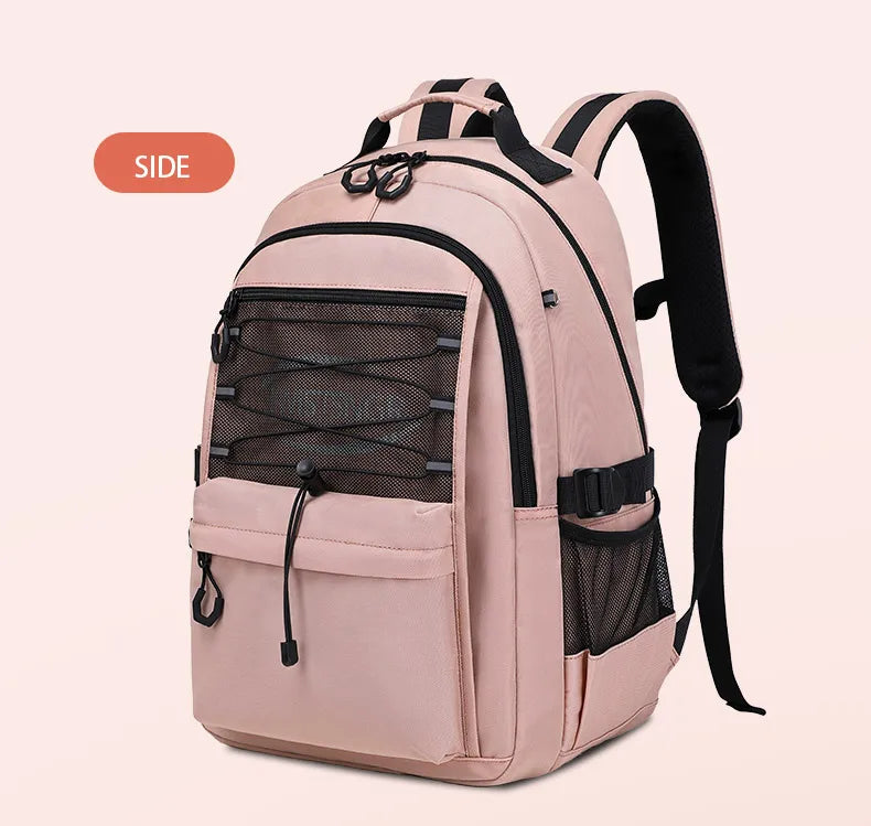 2024 New Children School Backpack for Girls Waterproof Large Travel Backpack Woman Fashion 15 Inch Laptop Backpacks Men Mochila