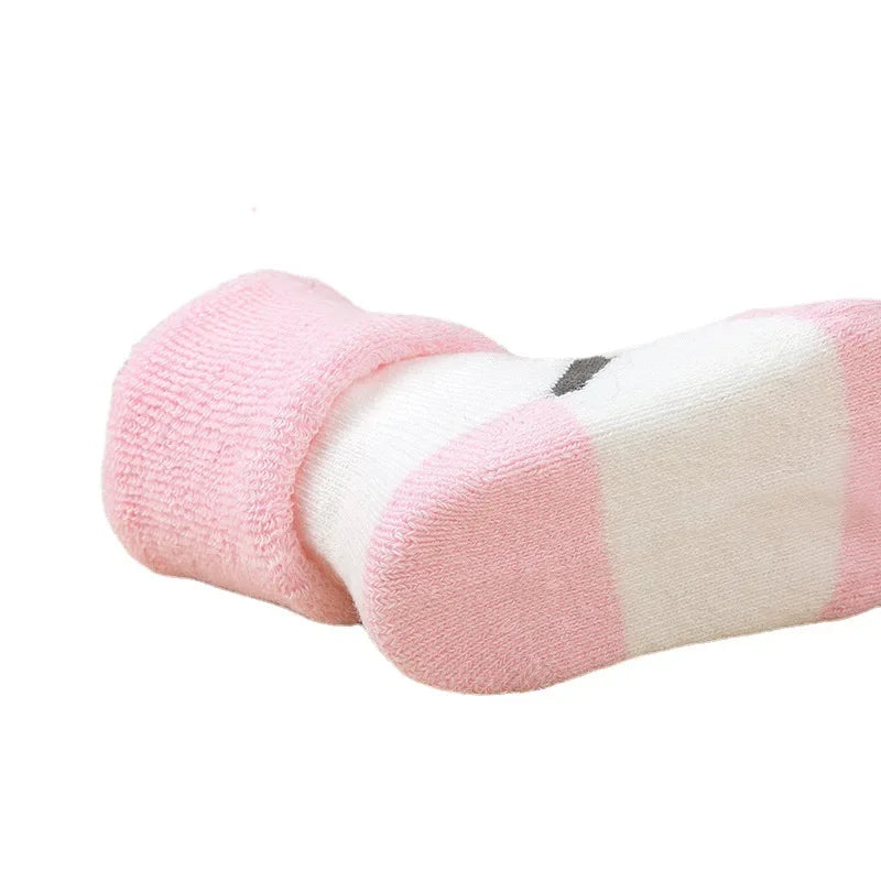 Baby Socks Girls Boys Print Thick Terry Clothes Newborn Accessories Kids Children Toddlers Slipper Gift Clothes Infant Stuff