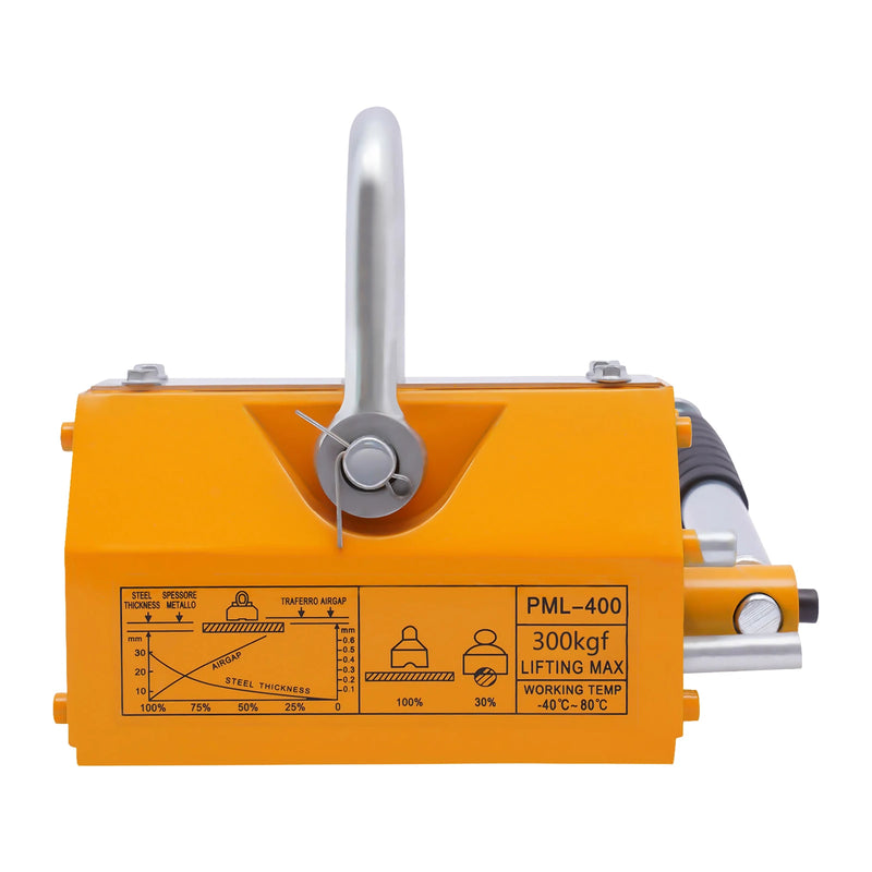 300kg/660lbs Steel Magnetic Lifter Heavy Duty Magnets Crane Hoist Lifting Magnet with Release Tool