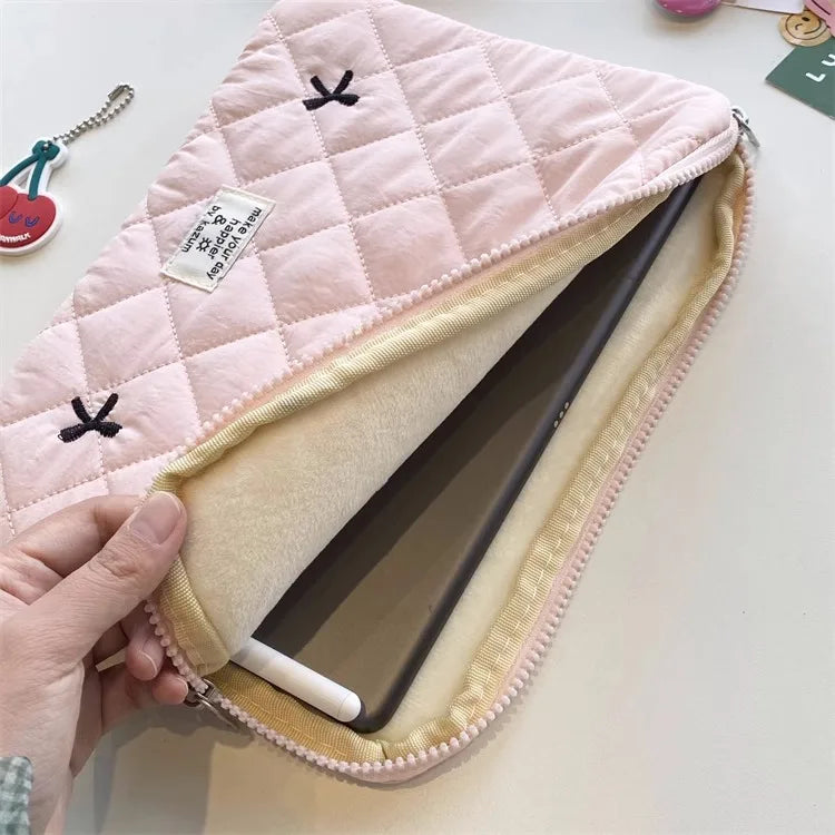 13.6/14/15/15.6Inch Laptop Storage Bag For Macbook Air 13 Pro Xiaomi Lenovo Dell Notebook Soft Case Ipad10.5/10.9/11Sleeve Pouch