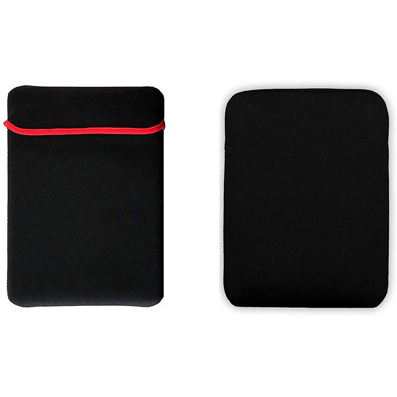 Funda protectora de neopreno suave para portátil de 7/8/9/10/12/13/14 pulgadas con doble cara, funda para tableta, funda impermeable para portátil