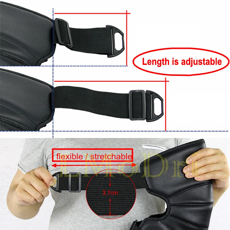 LMoDri Motorcycle Warm Kneepad Legs Warmer Motorbike Riding Knee Pads Windproof Winter Anti-cold Oxford Cloth Waterproof