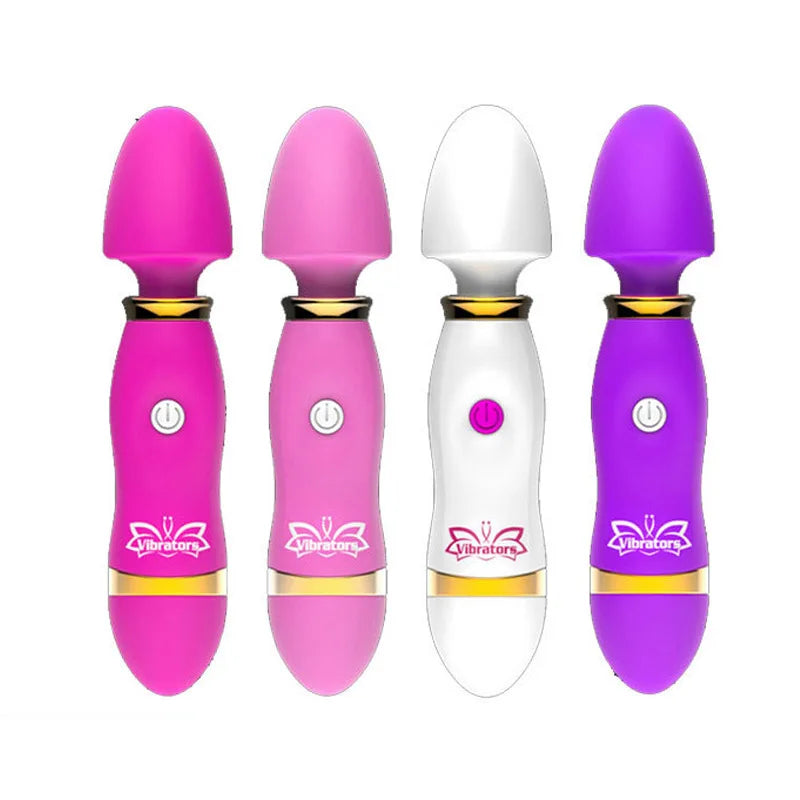 Female Vibrator G-Spot Vibrators For Women AV Wand Sex Toy Dildos Portable Sex Toys Powerful Vibrator Mini Clitoral Stimulator