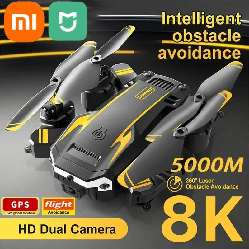 Dron Xiaomi MIJIA G6 8K 5G Wifi Fotografía aérea profesional HD GPS Omnidireccional Evitación de obstáculos Quadcopter Distancia