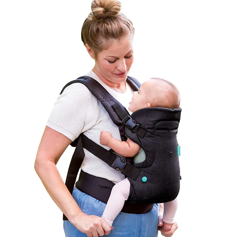 4 In 1 Multifunction Baby Carrier Front Facing Infant Sling Wrap Baby Kangaroo Bag Washable Lumbar Stool Baby Carrier Strap