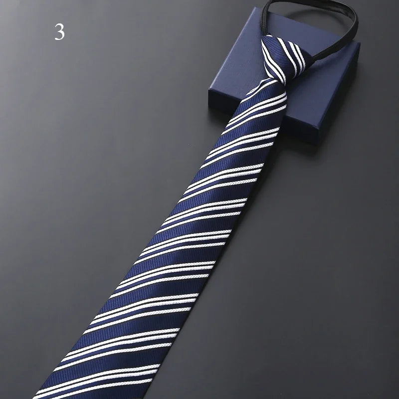 Men tie skinny 8cm ties for men Wedding dress necktie fashion plaid cravate business gravatas para homens slim shirt accessories