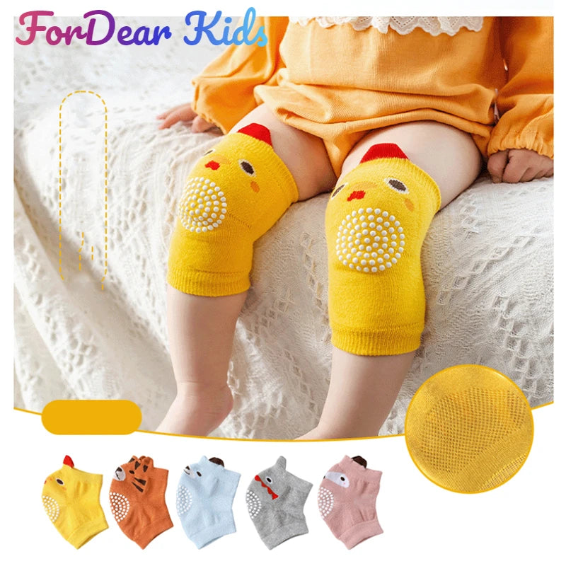 Baby Crawling Kneepad Thick Loop Pile Mesh Breathable Infant Kneelet Knee Guard Toddler Toddling Protection Genouillere Kneepad