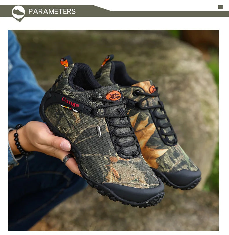 2022 New Men's Waterproof Safety Non-slip Tactical Military Desert Hiking Camouflage Anti-Puncture Boots for Men Work Male Shoes