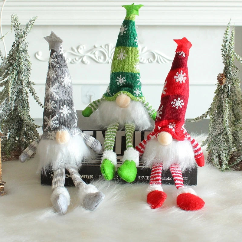 New 6 Styles Glowing Gnome Christmas Faceless Doll Merry Christmas Home Decoration Navidad Natal Gift  New Year Christmas Gifts