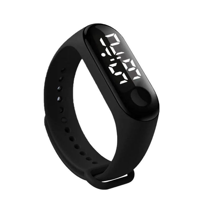 2023 New Wristwatch Fitness Color Screen Smart Sport Bracelet Activity Running Tracker for Men Women Silicone Watch Waterproof