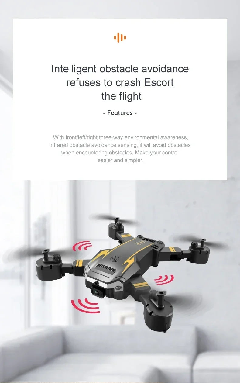 Dron Xiaomi MIJIA G6 8K 5G Wifi Fotografía aérea profesional HD GPS Omnidireccional Evitación de obstáculos Quadcopter Distancia