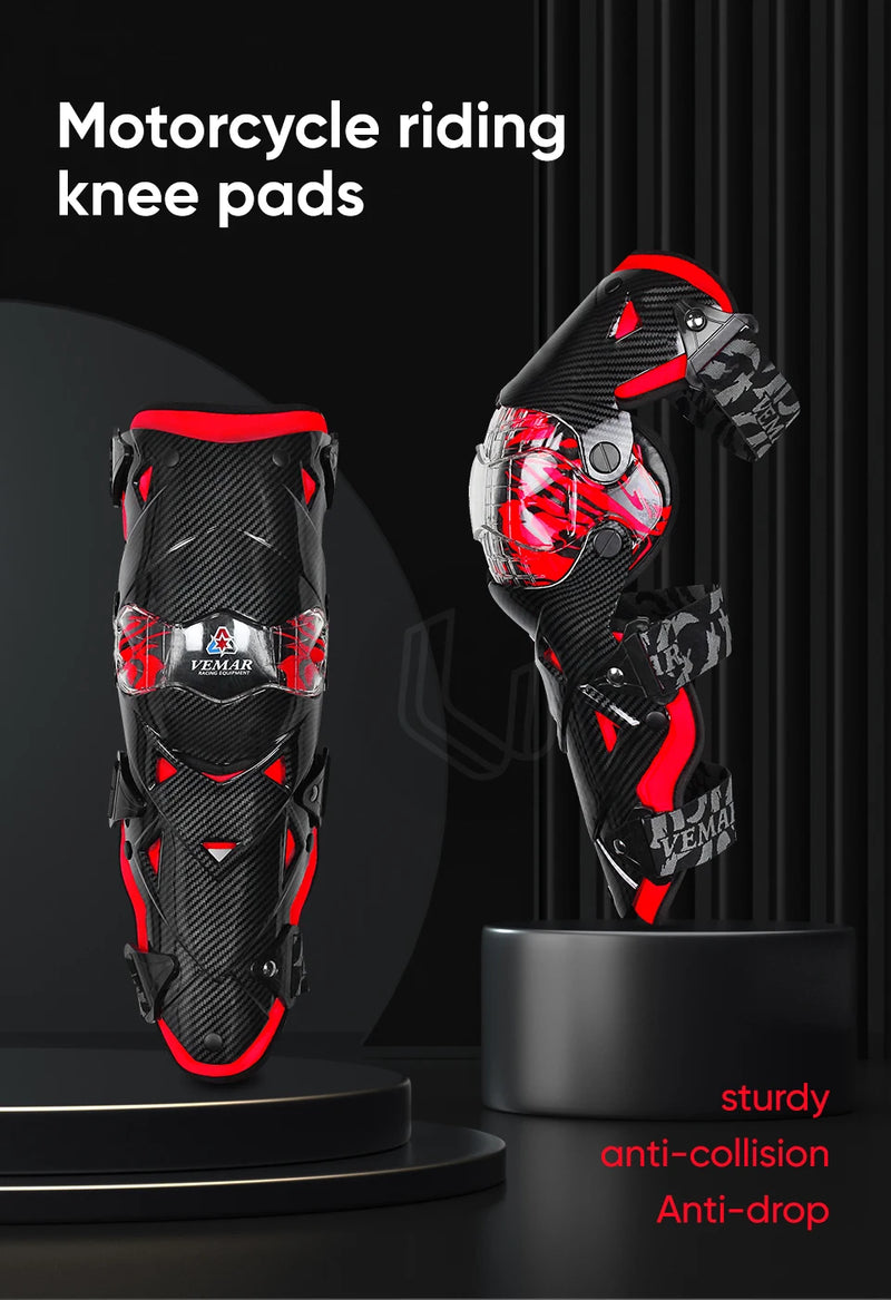 Rodilleras de seguridad para motocicleta, protección para moto, equipo de motocross, 8 colores, funda para piernas de scooter, rodilleras cálidas para montar en moto para hombre