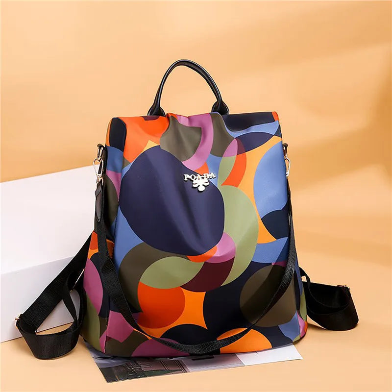 Mochilas de lujo para mujer, Oxford, impermeables, para el hombro, mochilas escolares para adolescentes, mochilas antirrobo para mujer, mochilas femeninas