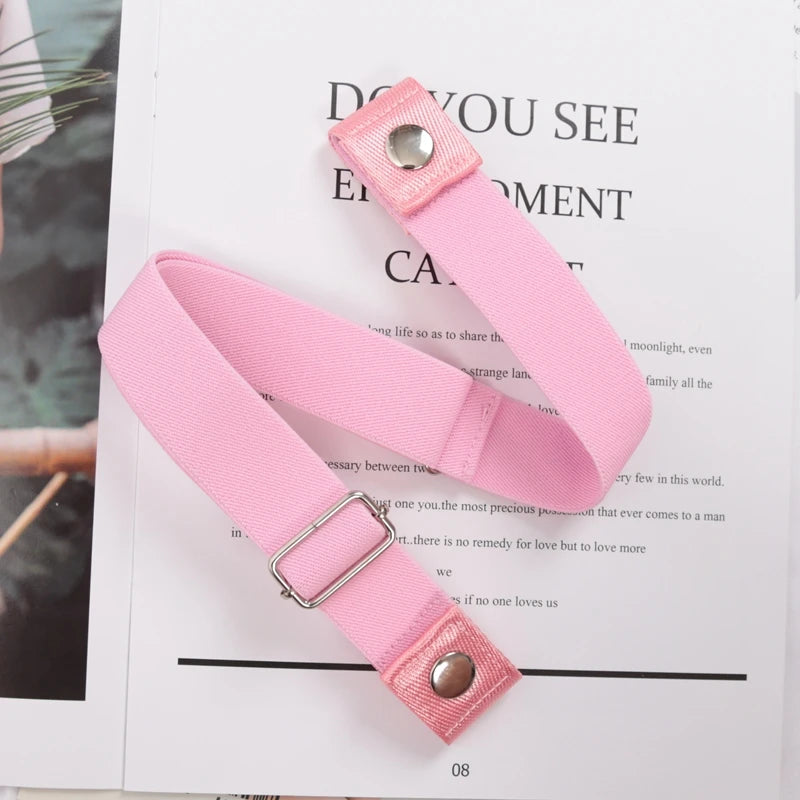 Buckle-free Elastic Invisible Belt for Women Plus Size High Quality Without Buckle Jeans Easy Belts Men No Hassle Desigener Belt