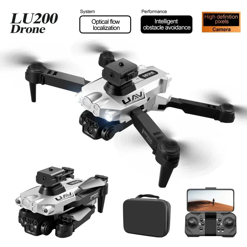 Xiaomi 10000M Lu200 Drone 8K GPS Triple Camera Aerial Photography Wifi Optical Localization Four-way Obstacle Avoidance Drone