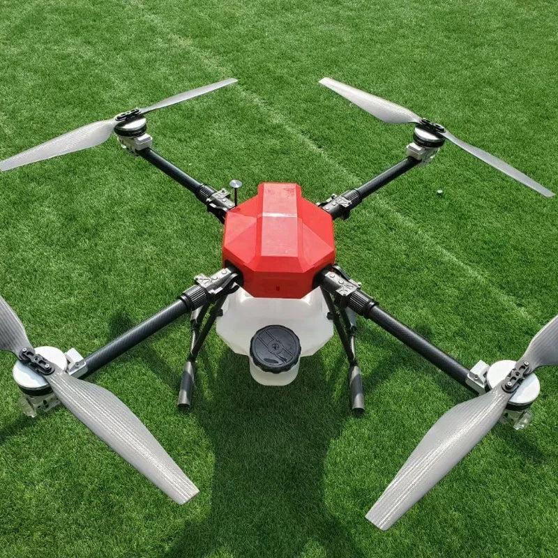 S416 16KG 16L Four Axis Plant Protection Machine Set Agricultural Spraying Drone Aircraft Haoying X9 Power